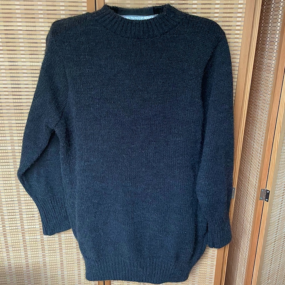 Topshop Black Long Sleeve Dress